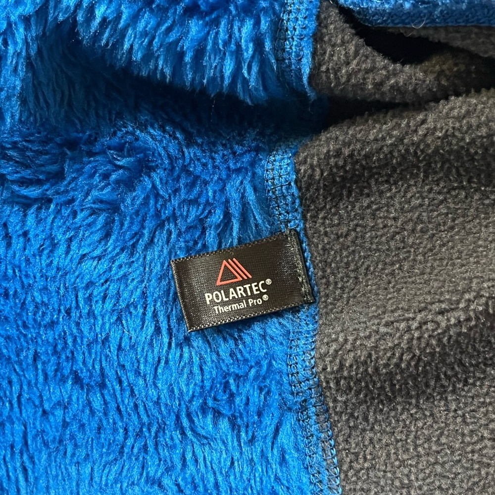 Patagonia Men’s R3 Hi- Loft Jacket Blue/ Gray Size Size XL Polartec Full Zip - Picture 10 of 10